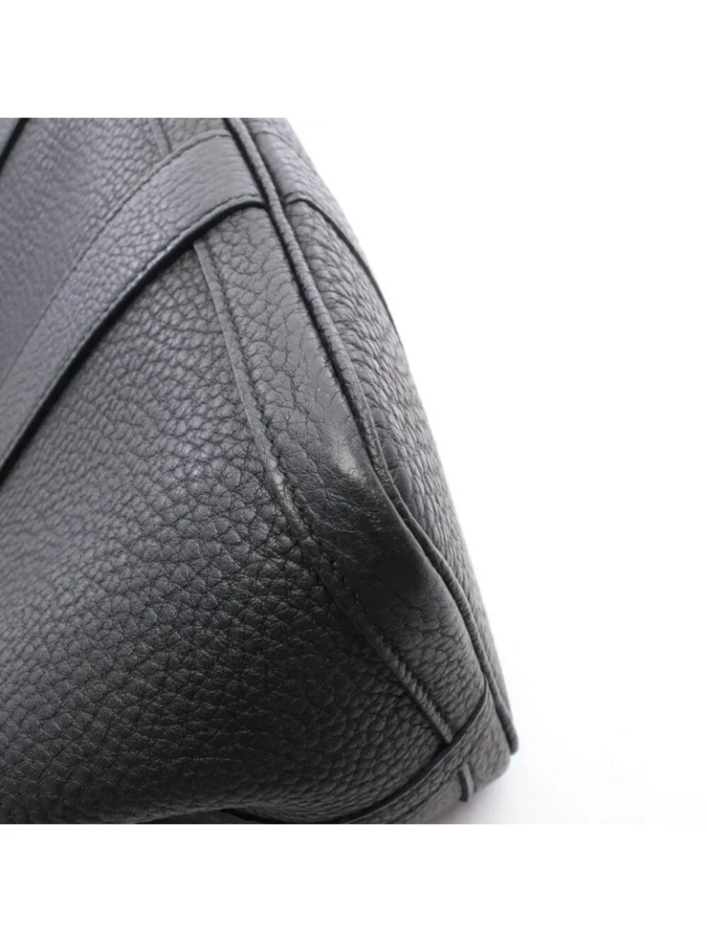 Hermes Tote Garden Party PM Black Leather
